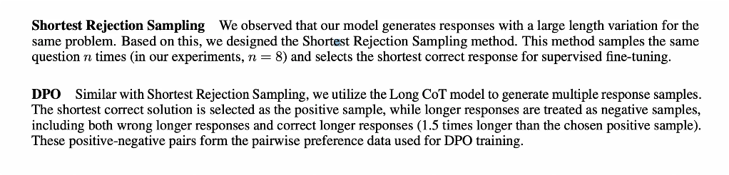 kimi1.5long2shortRejectionSamplingDPO部分原文截图